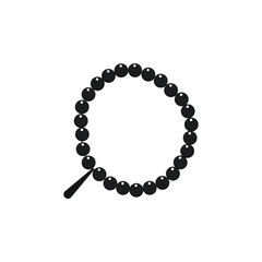 Tasbih icon design. vector illustration