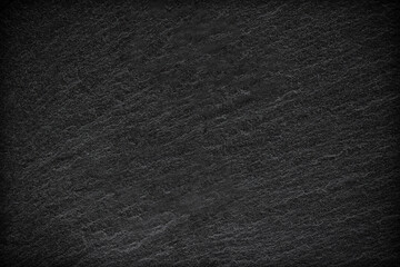 Dark grey black slate background or texture.