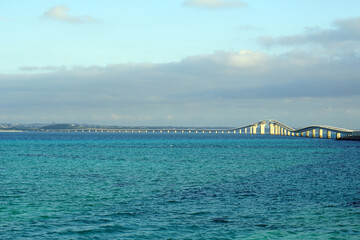 沖縄　宮古島の伊良部大橋