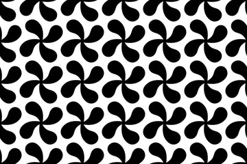 Fototapeta premium Seamless abstract pattern. Endless ornament. Vector illustration.