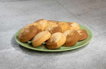 Healthy Homemade Sweet Cookies or Biscuits Also Know as Nan Khatai
