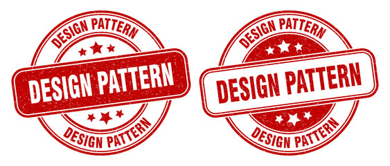 design pattern stamp. design pattern label. round grunge sign