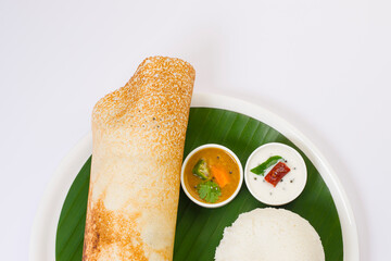 Ghee roast  Dosa and Idli