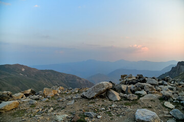 Hasari Sakran Mountain at Dawn