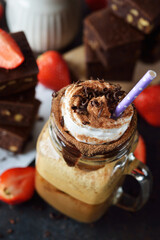 Cold coffee frappe
