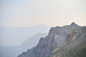 Fototapeta na wymiar Hasari Sakran Mountain in Kurdistan Region