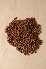 coffee beans in a sack