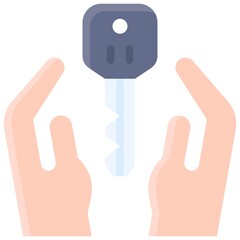 Valet Parking icon, Parking lot related vector