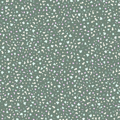 Seamless pattern of geometric shapes, colour triangles and polygon. Bright abstract graphic design print, background. Vector illustration.