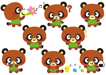 タヌキ かわいい