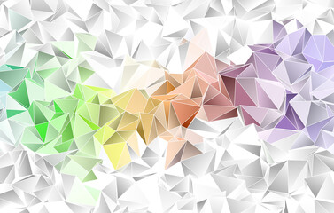 3d Triangles, abstract  background. Design wallpaper.