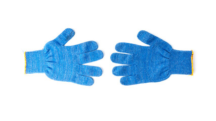 work gloves isolated on white background.