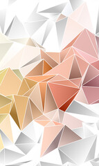 3d Triangles, abstract  background. Design wallpaper.