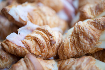 Different types of finger food for appetizer.