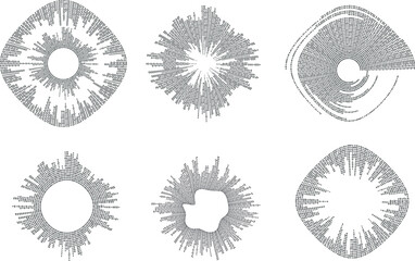 Big data futuristic design . Digital visualization . Particles stream . Binary background . Technology information concept. Flow lines . Vector