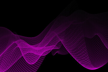 interconnected lines to form a beautiful pattern