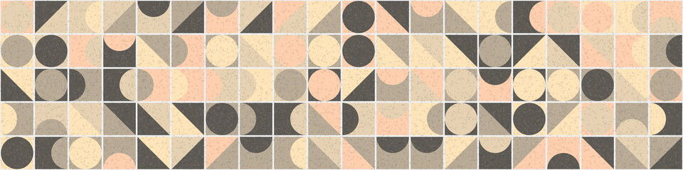 Abstract Geometric Pattern generative computational art illustration