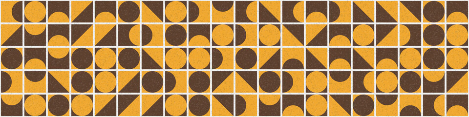 Abstract Geometric Pattern generative computational art illustration