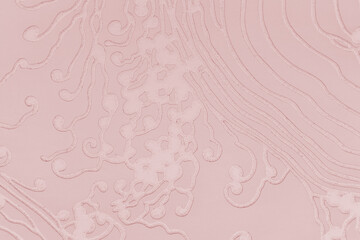 Abstract trendy soft pink color background texture. Abstract digital lines structure. Frosted glass structure. Macro shot. Pink abstract texture.