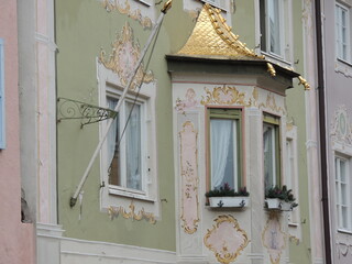 Tyrolskie elewacje. © Bogdan B