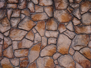 レトロ調なレンガの壁