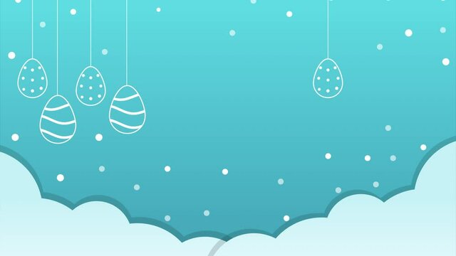 Simple Easter Day Motion Graphic
