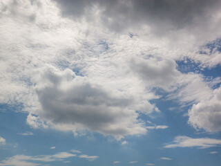 blue sky with clouds