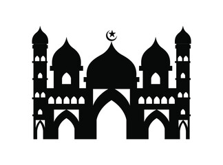 mosque silhouette