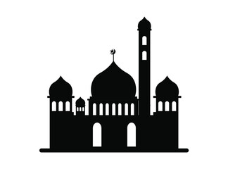 mosque silhouette