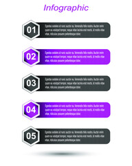 Infographics banners for web layout.