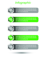 Infographics banners for web layout.