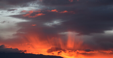 Sky replacement material.