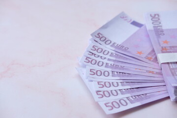 five hundred euro notes