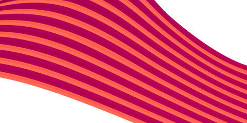 Abstract light and dark bright pink wavy shapes paper cut background with empty place for text. Elegant 3d layered illustration, passion and love concept for Valentines banner, trendy cutout cover 