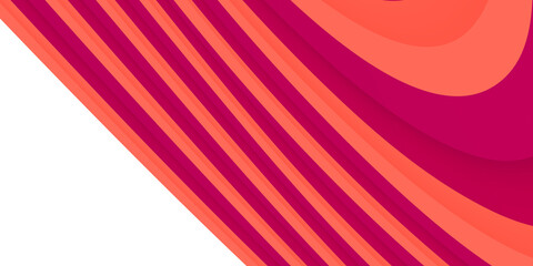 Modern abstract magenta curve wave background with stripes lines