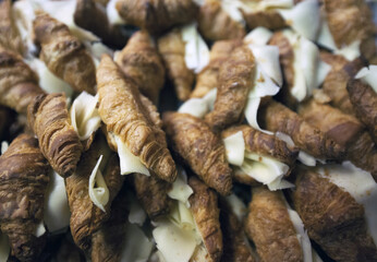 Different types of finger food for appetizer.