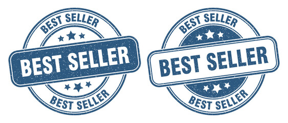 best seller stamp. best seller label. round grunge sign