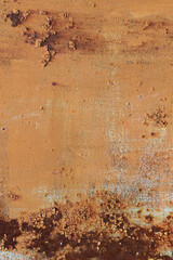 Old cracked paint on metal surface. Abstract background for interior