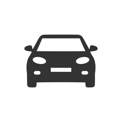 Car flat icon vector
