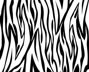 zebra skin background, animal skin abstract background in black and white colors