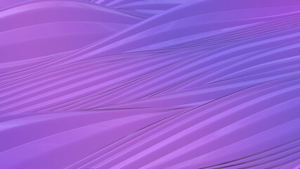 Abstract  colorful violet purple gradient eccentric 3D spline wavy motion movement texture pattern