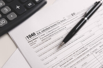 US Individual income tax return