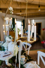 gedeckter Tisch zum Muttertag Boho Vintage Paletten