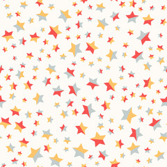seamless background with stars