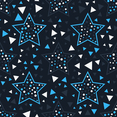 seamless star pattern
