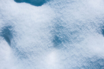 Fototapeta premium textura de nieve virgen en detalle 
