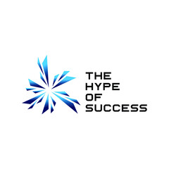 Hype of Succes Celebration Star Exclusive Logo Design Inspiration