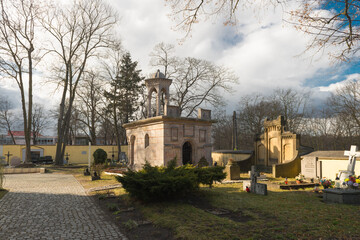 Kaplica Grobu Bożego w mieście Żagań. - obrazy, fototapety, plakaty