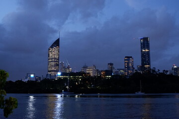 Obraz premium Brisbane Skyline