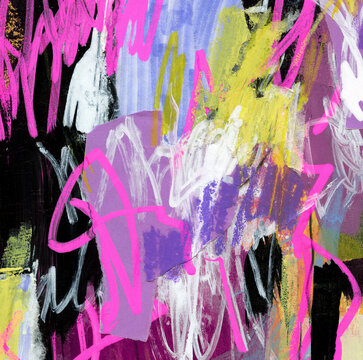 Abstract colorful grunge texture. Versatile artistic backdrop for creative design projects: posters, packaging, cards, banners, websites, wallpapers, magazines, advertising. Bright colours.